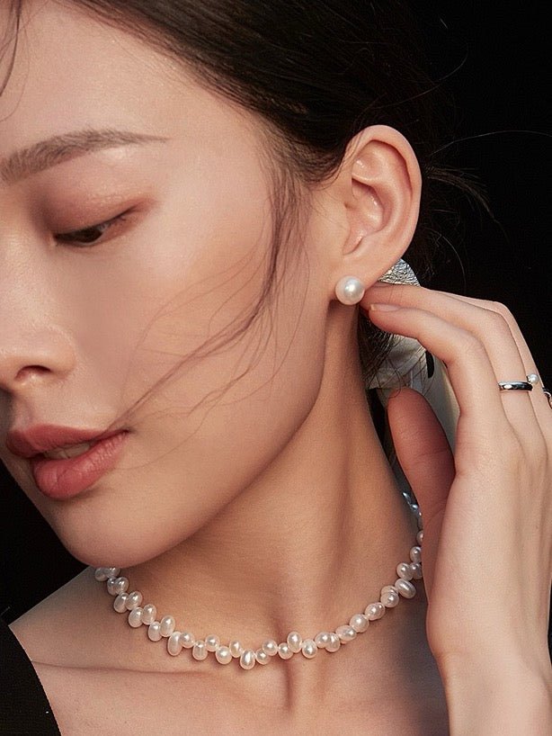 Pearl Earrings - sweetsaga Jewelry Store