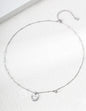 S925 Sterling Silver "Soul" Pendant Necklace — Vintage Gold & Platinum | D0771