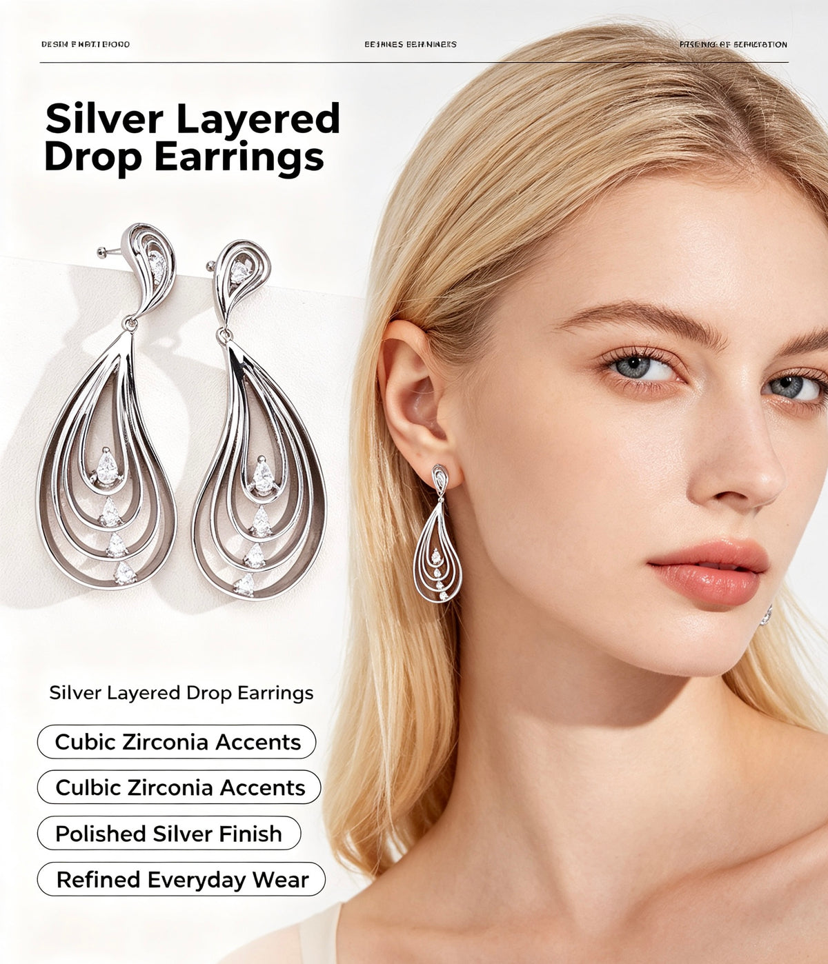 Cocoon to Butterfly Pearl Earrings Pave Cubic Zirconia S925 Silver Drop