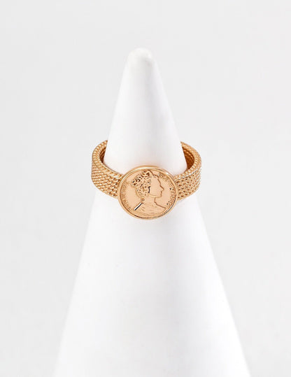 S925 Sterling Silver Vintage Braided Ring | Adjustable Open-End Band with Classic Woven Texture | Retro Ins-Style Stackable Jewelry for Women | Vintage Baroque Pearl & Gold Plated Sterling Silver Jewelry | sweetsaga Jewelry Store